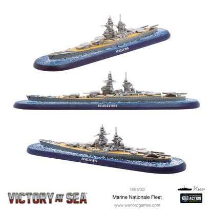 Victory at Sea: Marine Nationale - Marine Nationale Fleet