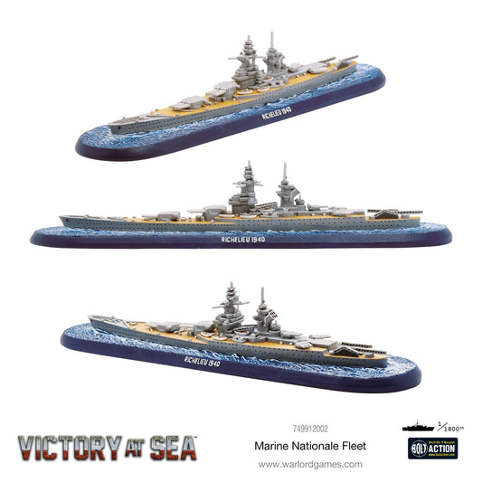 Victory at Sea: Marine Nationale - Marine Nationale Fleet