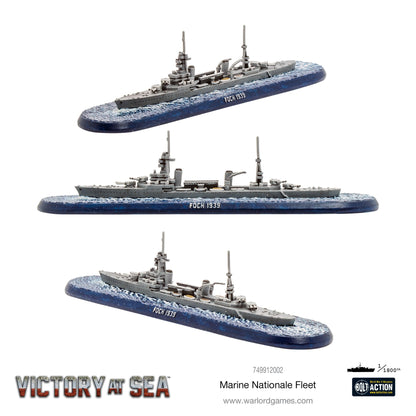 Victory at Sea: Marine Nationale - Marine Nationale Fleet