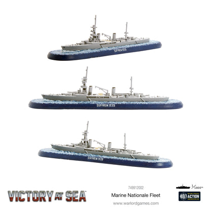 Victory at Sea: Marine Nationale - Marine Nationale Fleet