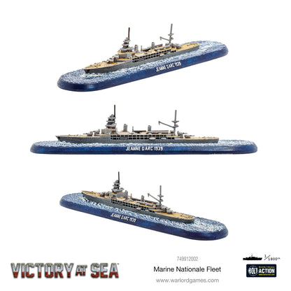 Victory at Sea: Marine Nationale - Marine Nationale Fleet