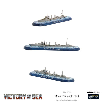 Victory at Sea: Marine Nationale - Marine Nationale Fleet