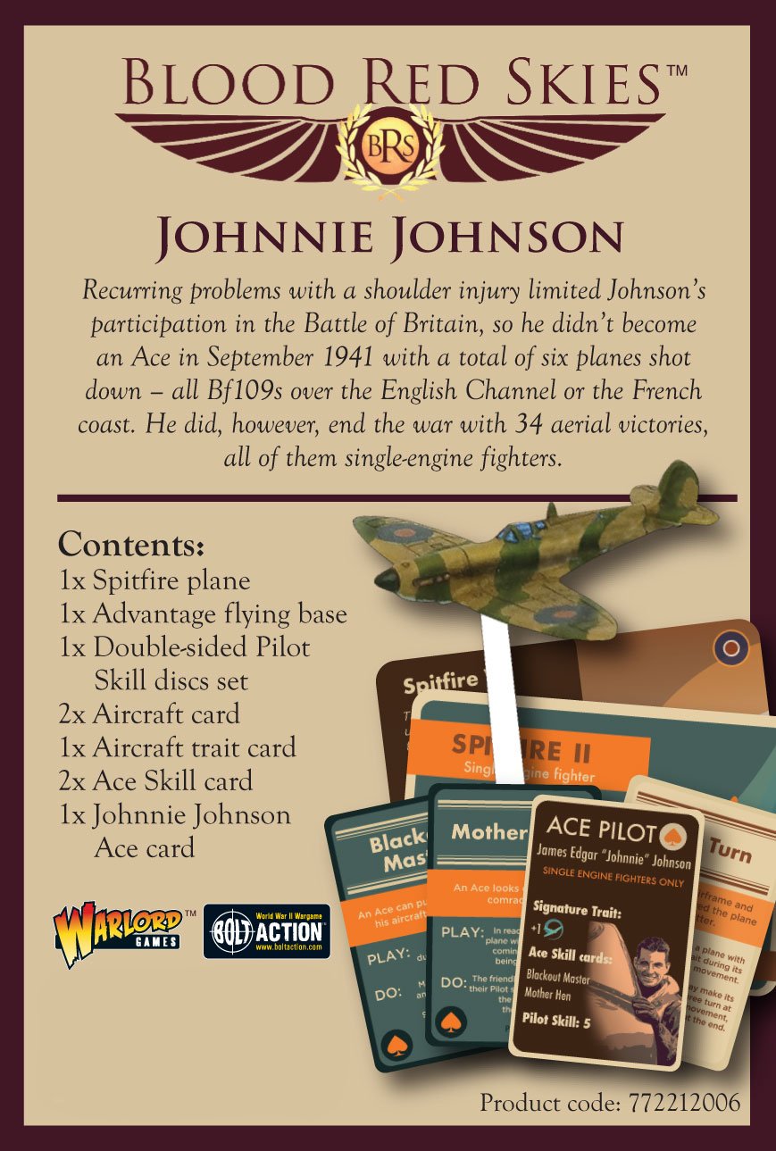 Blood Red Skies: Johnny Johnson (Spitfire)