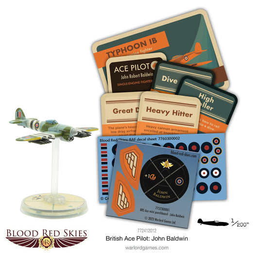 Blood Red Skies: British Ace Pilot: John Baldwin
