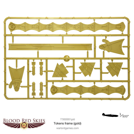 Blood Red Skies: tokens frame GOLD