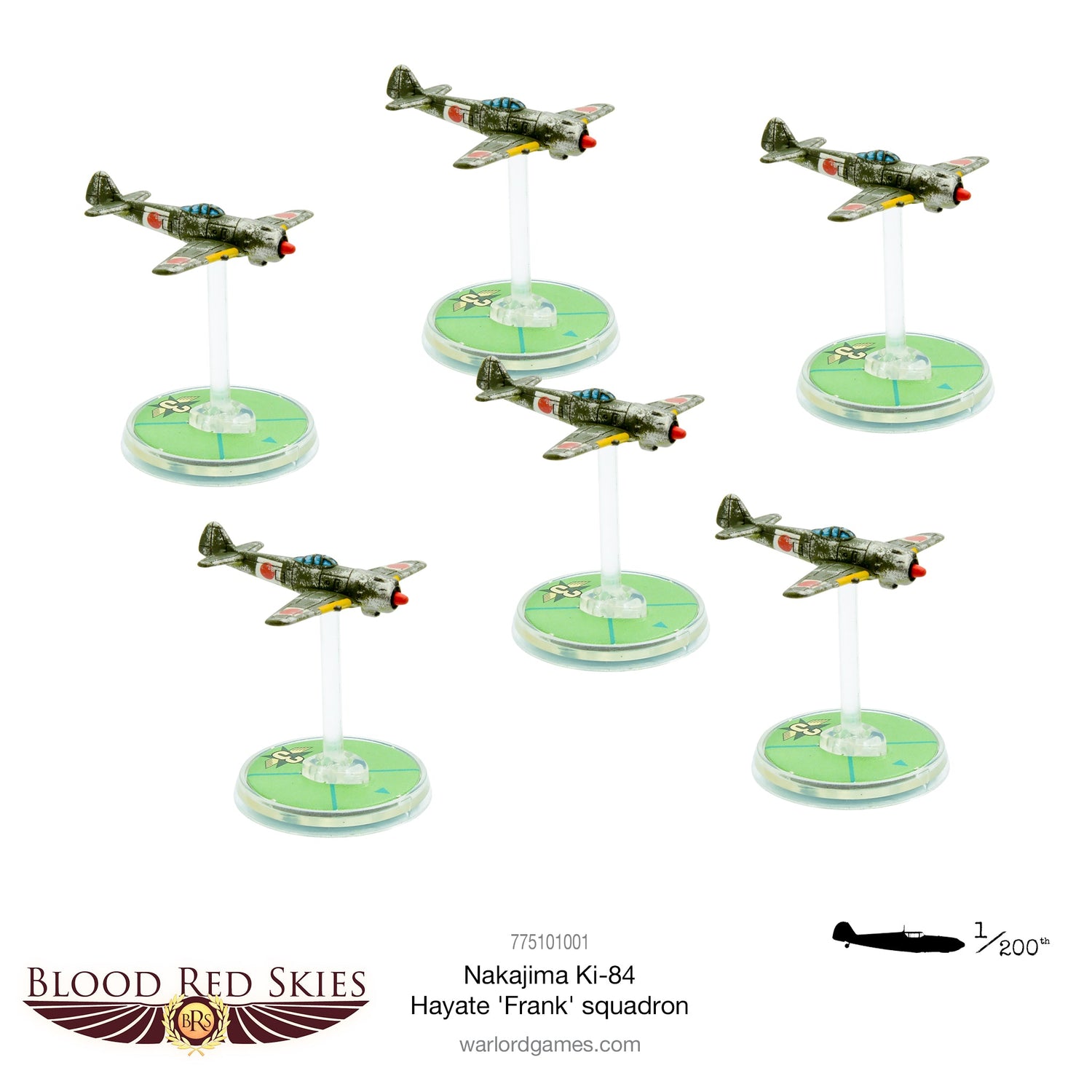 Blood Red Skies: Nakajima Ki-84 'Frank' squadron