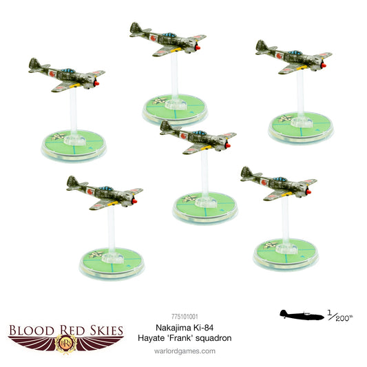 Blood Red Skies: Nakajima Ki-84 'Frank' squadron
