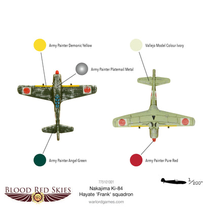 Blood Red Skies: Nakajima Ki-84 'Frank' squadron