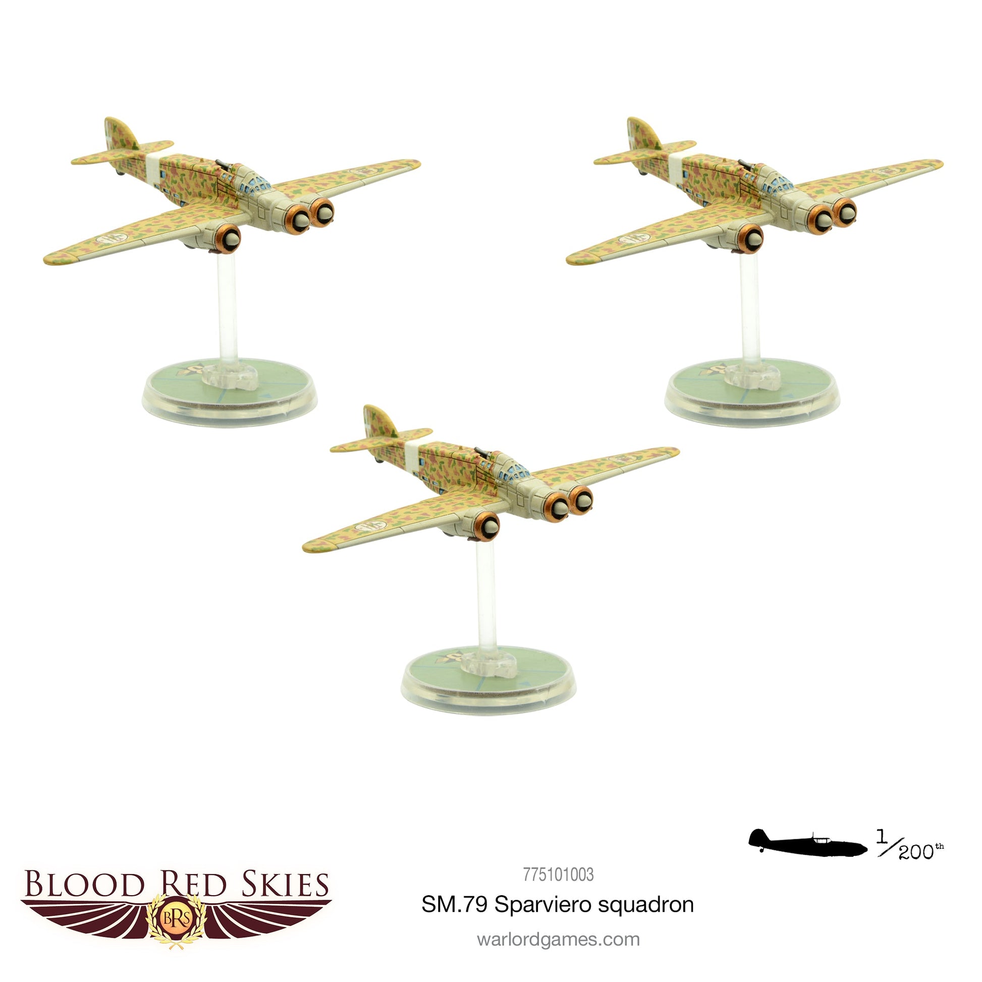 Blood Red Skies: Regia Aeronautica - SM.79 Sparviero squadron