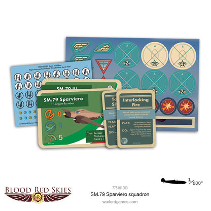 Blood Red Skies: Regia Aeronautica - SM.79 Sparviero squadron