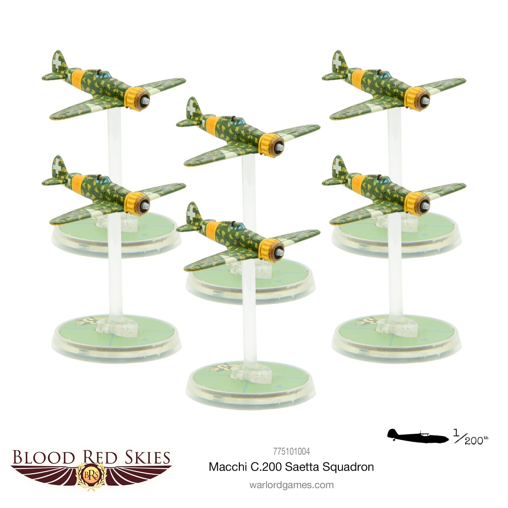 Blood Red Skies: Regia Aeronautica - Macchi C.200 Saetta squadron