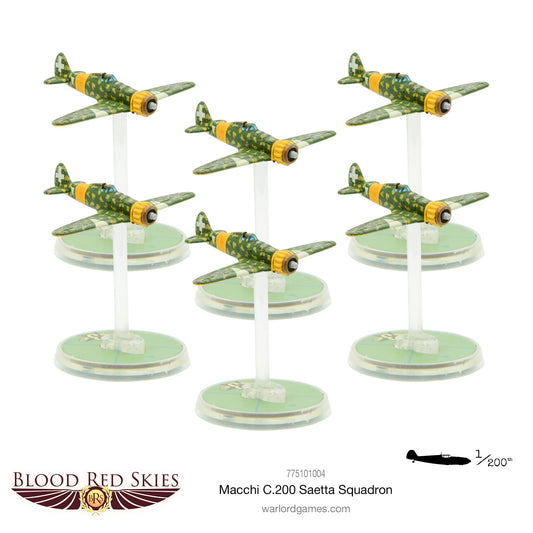 Blood Red Skies: Regia Aeronautica - Macchi C.200 Saetta squadron