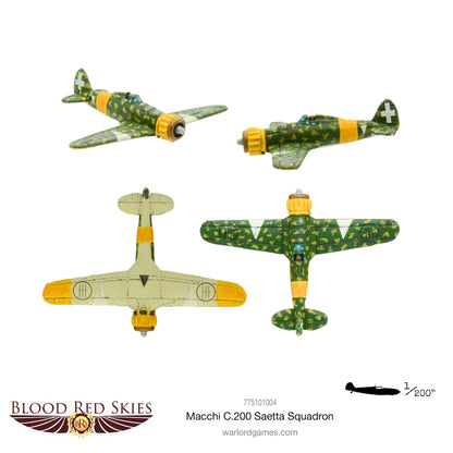 Blood Red Skies: Regia Aeronautica - Macchi C.200 Saetta squadron