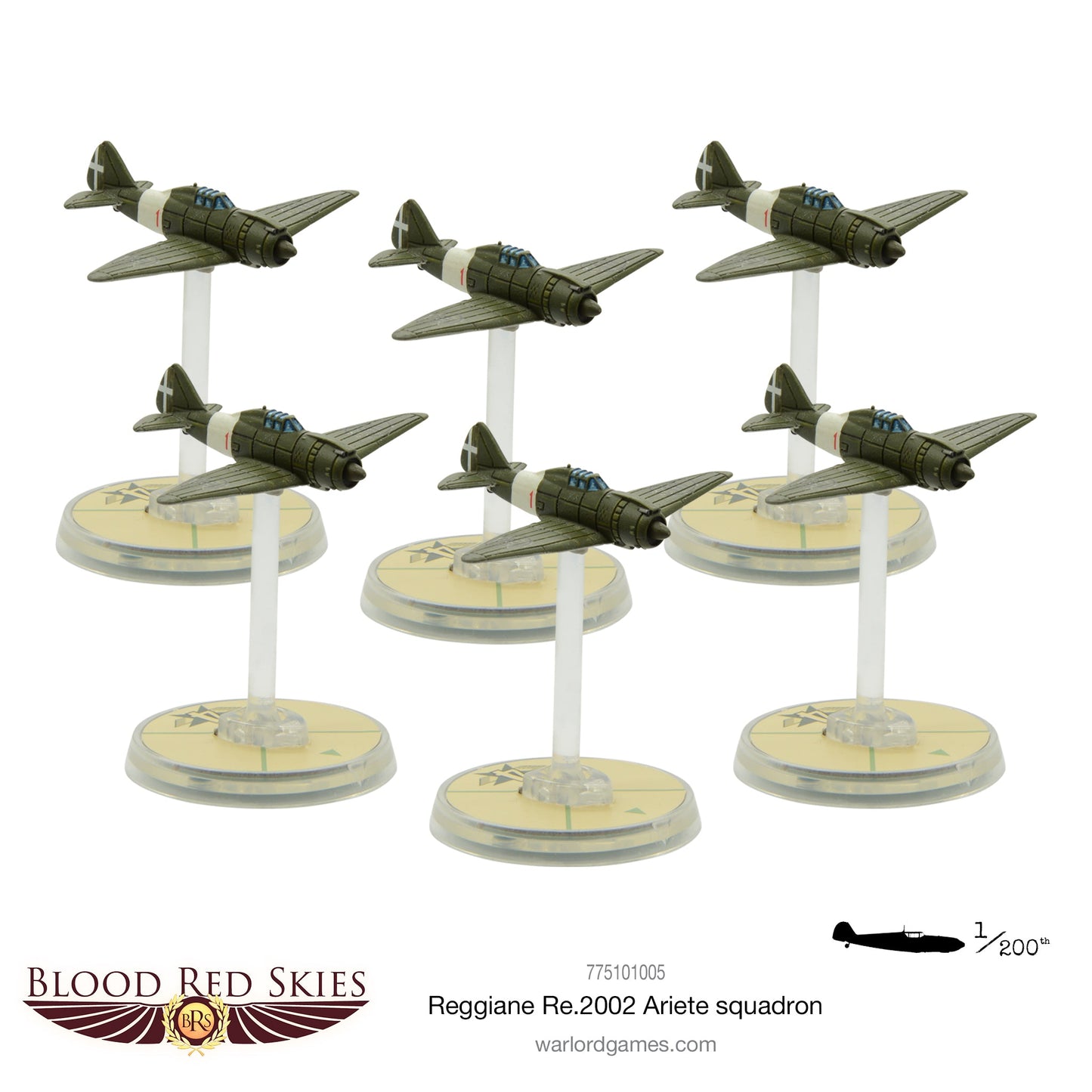 Blood Red Skies Reggiane Re.2002 Ariete squadron