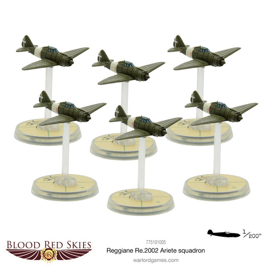 Blood Red Skies: Regia Aeronautica - Reggiane Re.2002 Ariete squadron