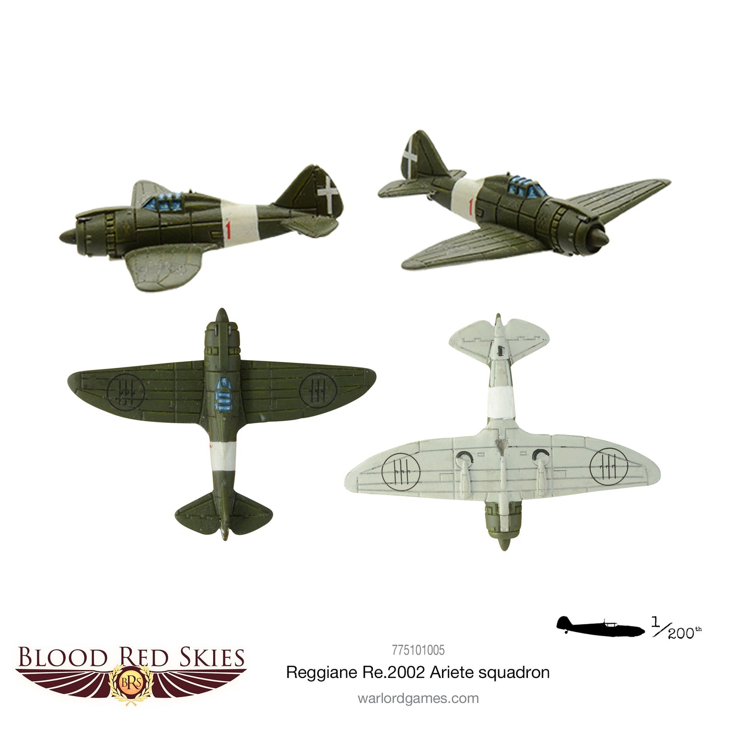 Blood Red Skies: Regia Aeronautica - Reggiane Re.2002 Ariete squadron