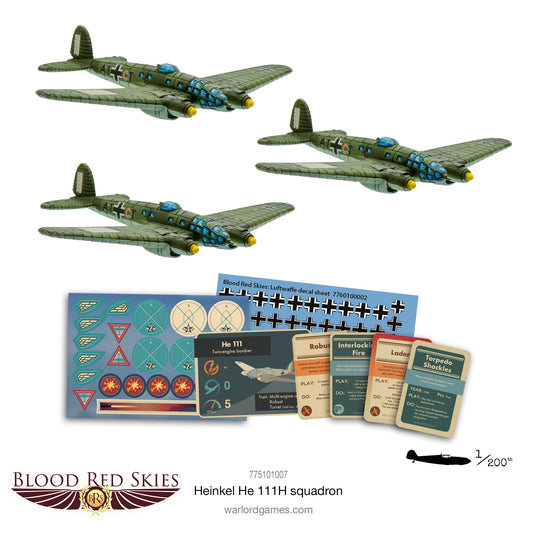 Blood Red Skies: Luftwaffe - Heinkel He 111H squadron