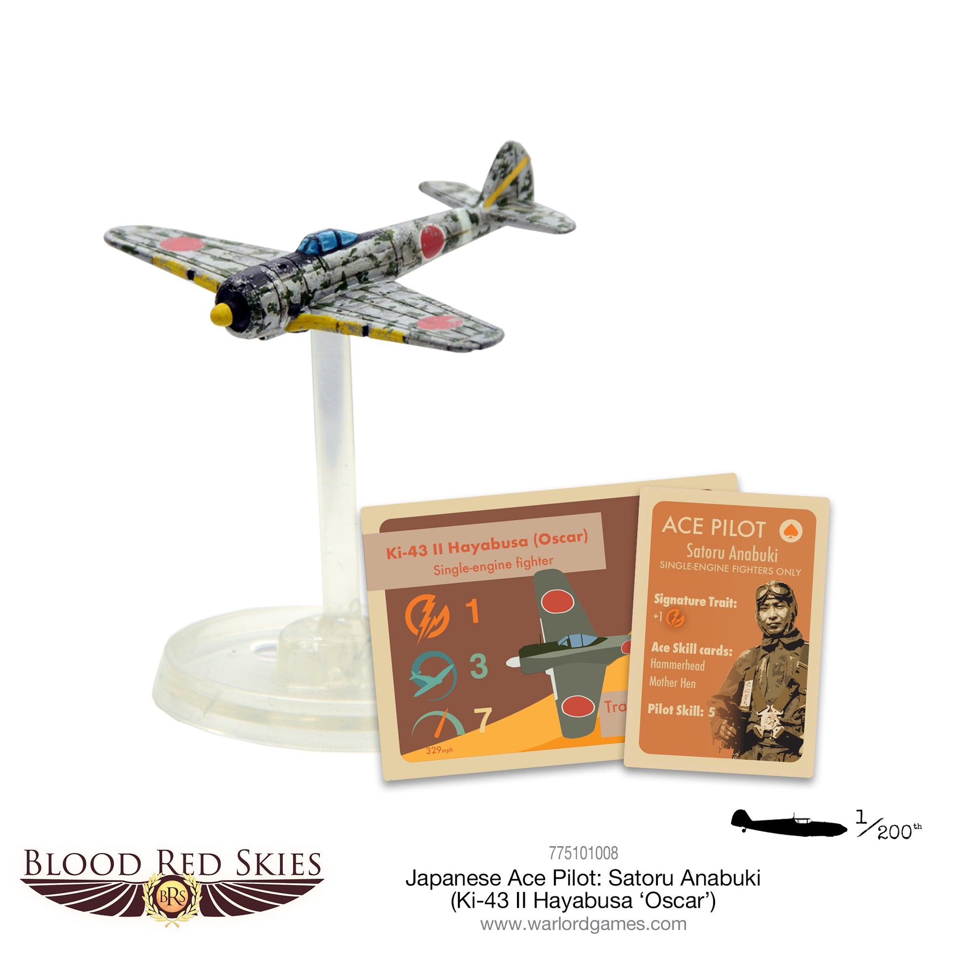 Blood Red Skies: Japanese Ace Pilot: Satoru Anabuki