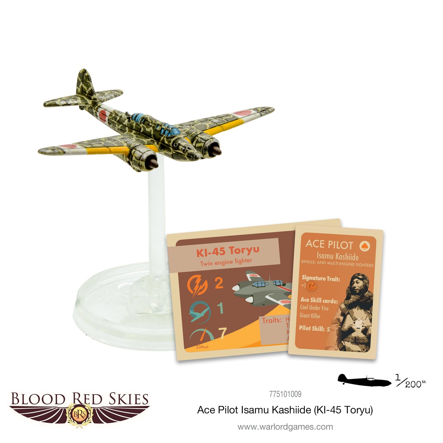 Blood Red Skies: Japanese Ace Pilot: Isamu Kashiide