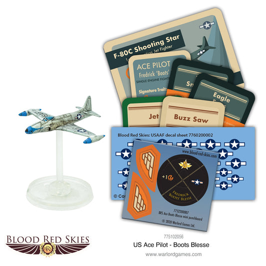 Blood Red Skies: US Ace Pilot - Boots Blesse
