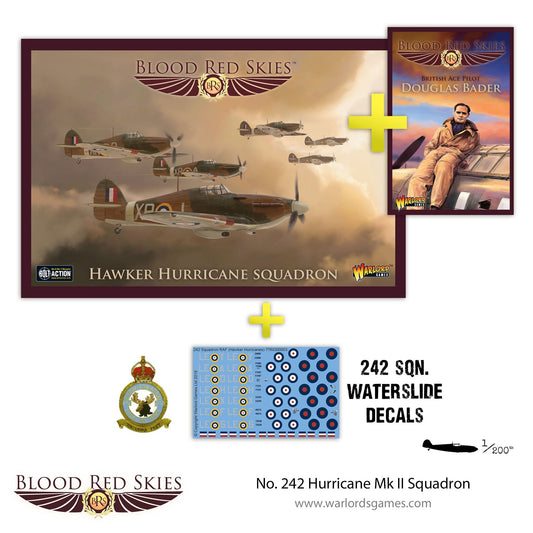 Blood Red Skies: No. 242 Hurricane Mk II Squadron