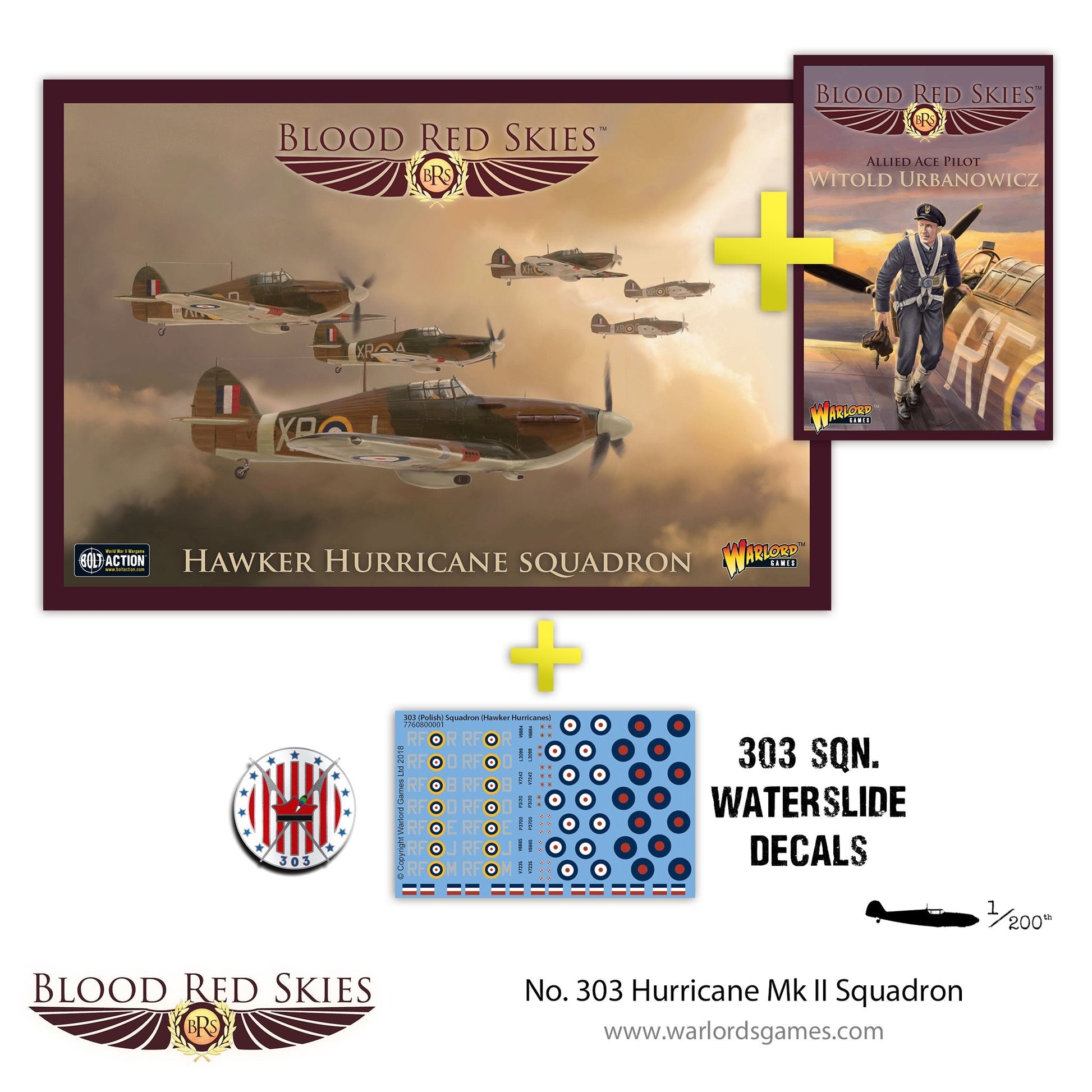 Blood Red Skies: No. 303 Hurricane Mk II Squadron