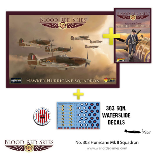 Blood Red Skies: No. 303 Hurricane Mk II Squadron