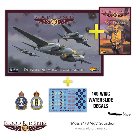 Blood Red Skies: Mossie FB Mk VI Squadron
