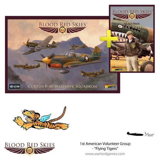 Blood Red Skies: 1st American Volunteer Group - "Flying Tigers", P-40 Squadron