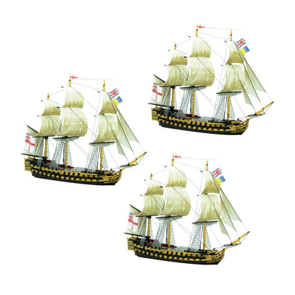 Black Seas: Royal Navy - Royal Navy 3rd Rates Named ships Pack 3 BUNDLE