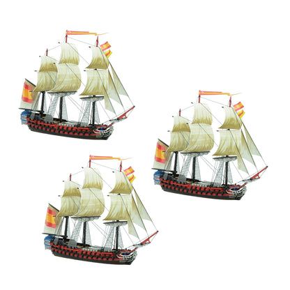 Black Seas: Spanish 3rd Rates Named ships Pack 3 BUNDLE