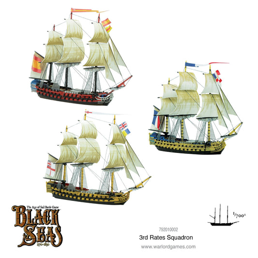 Black Seas: French Navy - 3rd Rates Squadron (1770 - 1830)