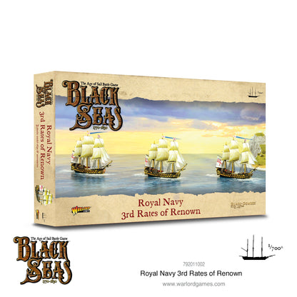 Black Seas: Royal Navy - Royal Navy 3rd Rates of Renown