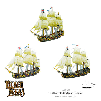 Black Seas: Royal Navy - Royal Navy 3rd Rates of Renown