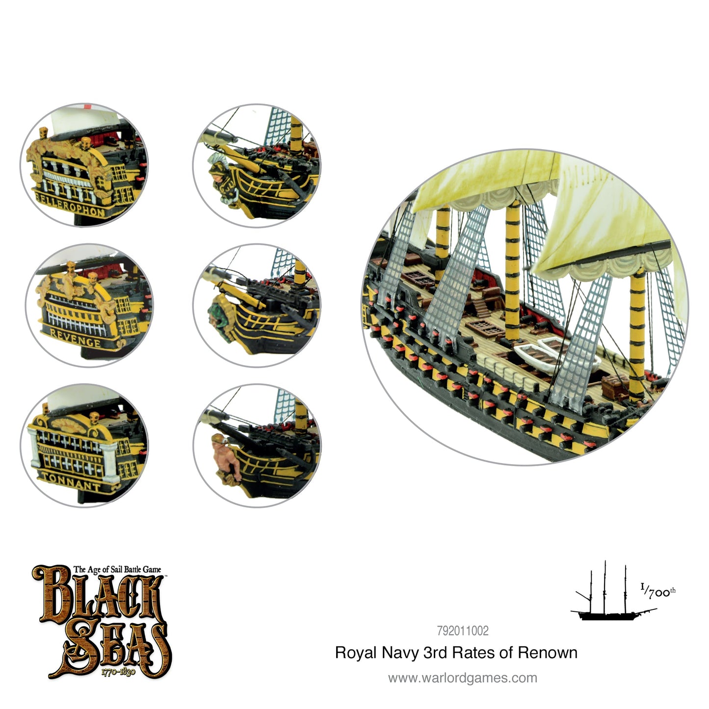 Black Seas: Royal Navy - Royal Navy 3rd Rates of Renown
