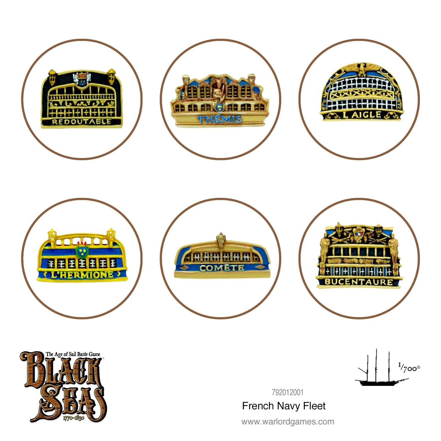 Black Seas: French Navy - French Navy Fleet (1770 - 1830)