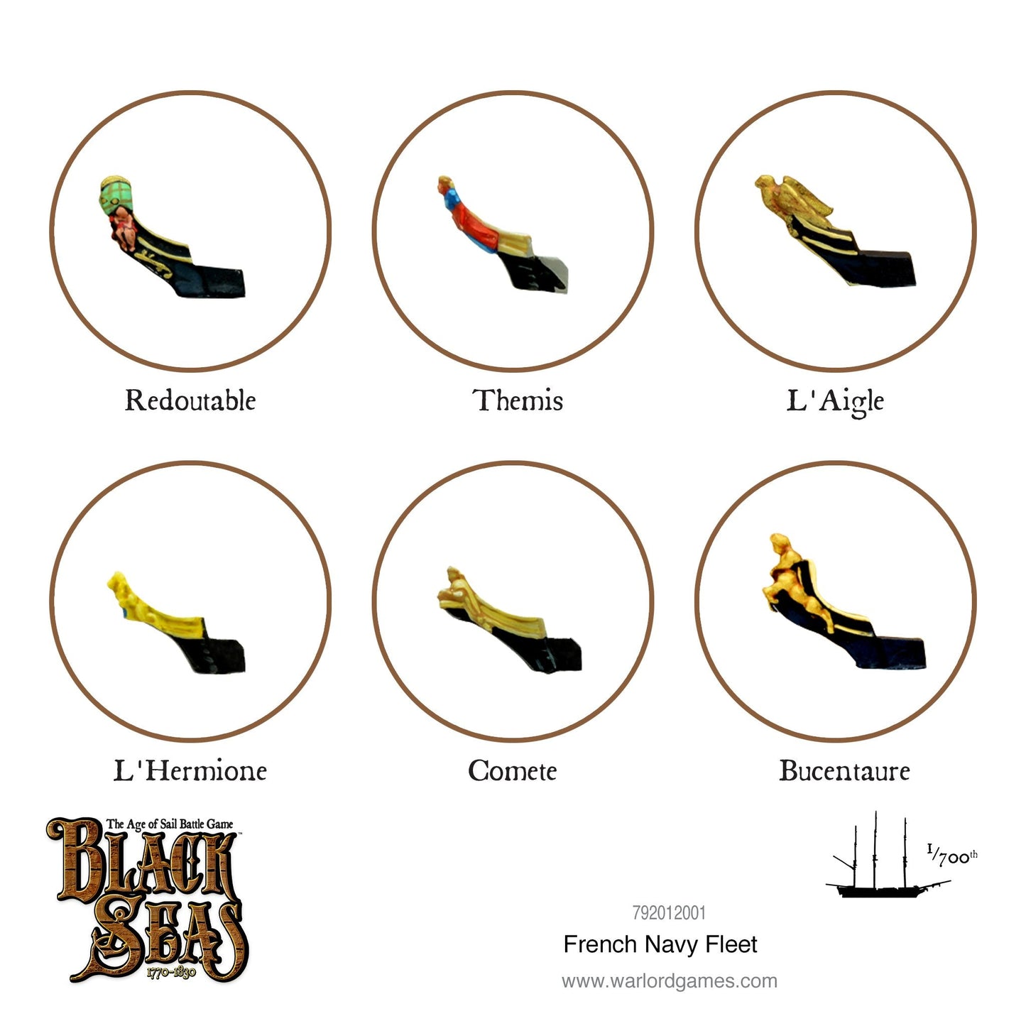 Black Seas: French Navy - French Navy Fleet (1770 - 1830)