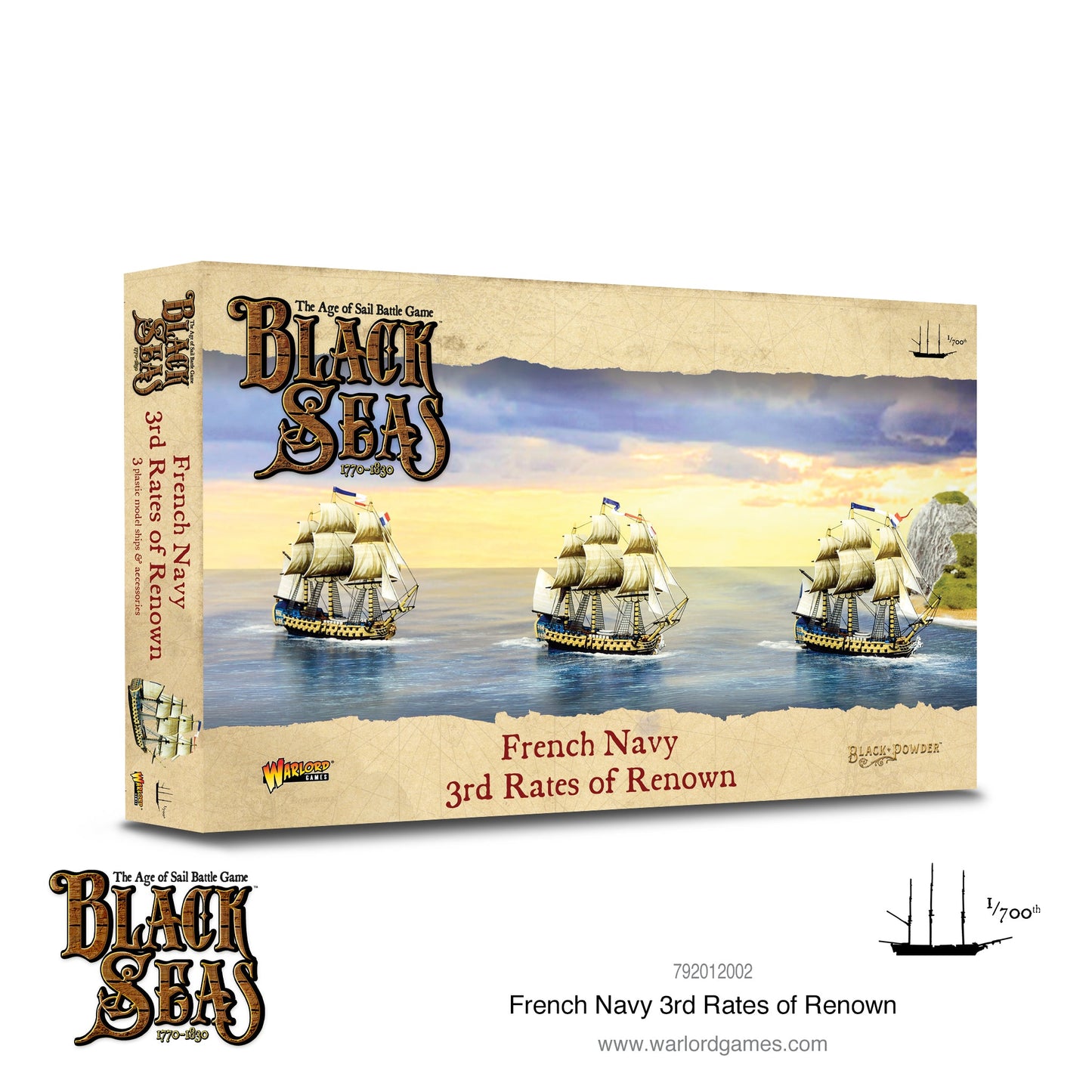 Black Seas: French Navy - French Navy 3rd Rates of Renown