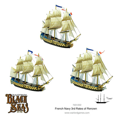 Black Seas: French Navy - French Navy 3rd Rates of Renown
