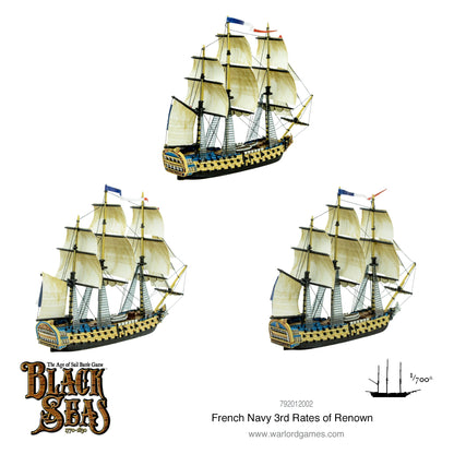 Black Seas: French Navy - French Navy 3rd Rates of Renown