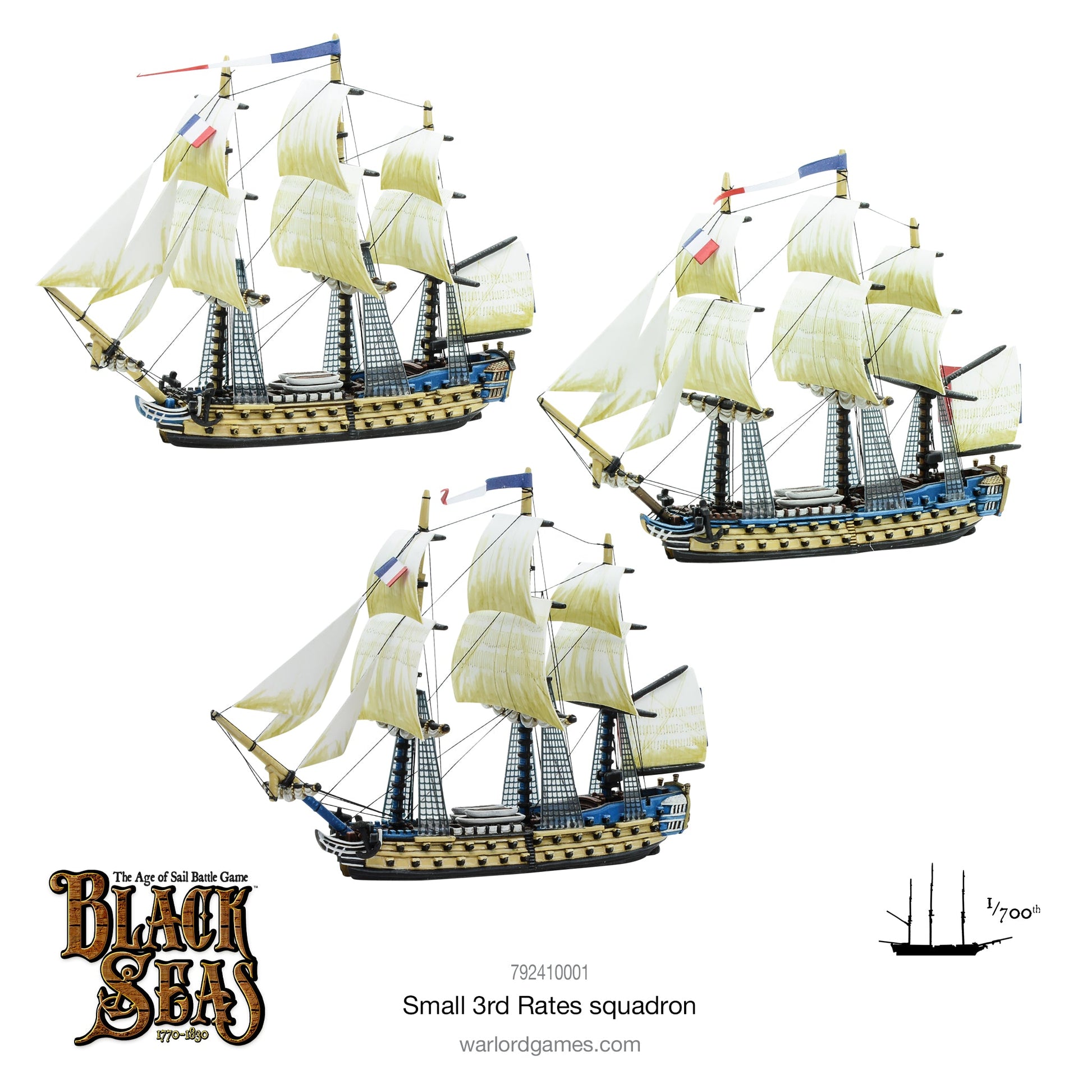 Black Seas: Royal Navy - Small 3rd Rates Squadron