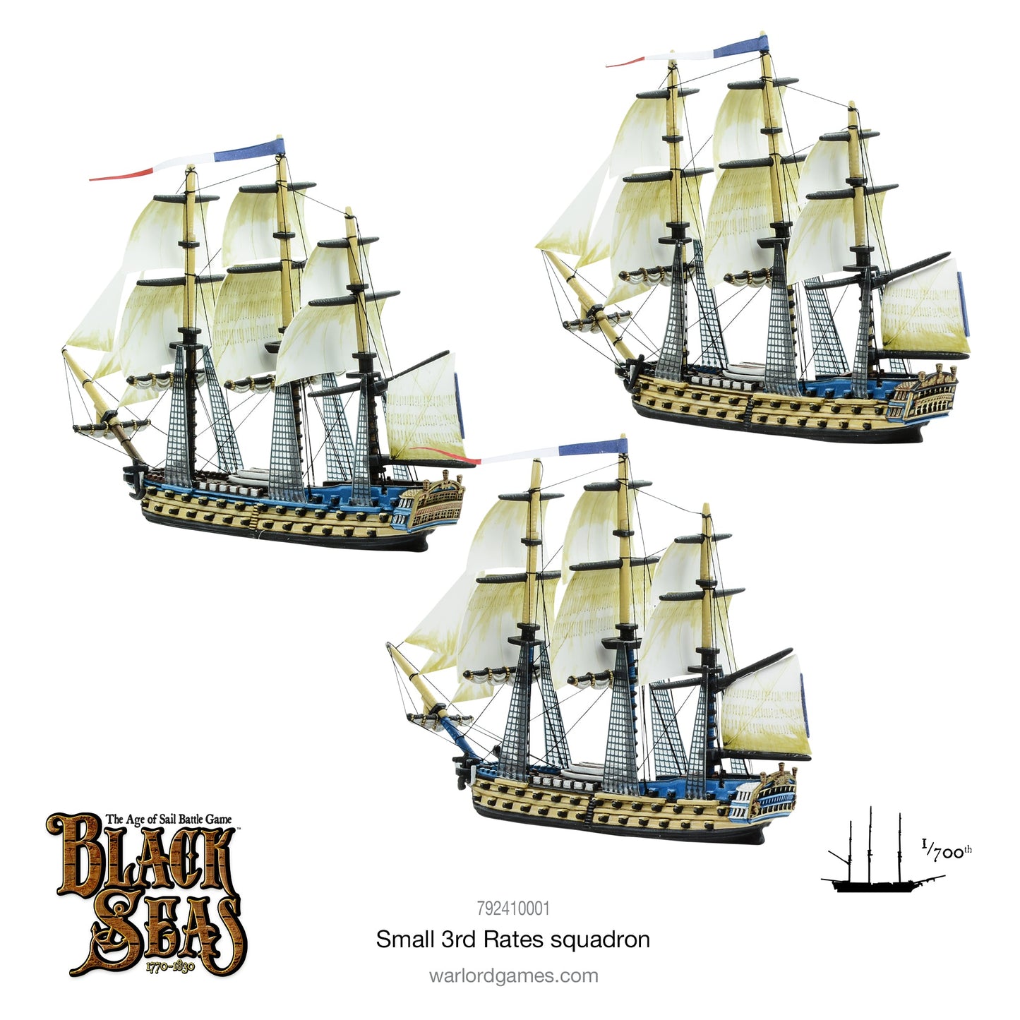Black Seas: Royal Navy - Small 3rd Rates Squadron