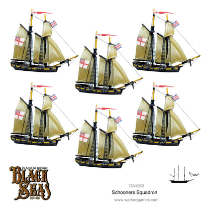 Black Seas: French Navy - Schooners squadron