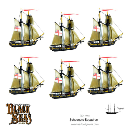Black Seas: French Navy - Schooners squadron
