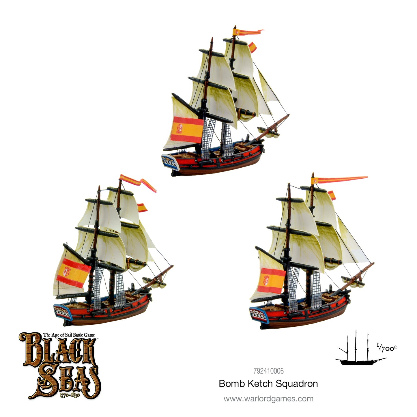 Black Seas: French Navy - Bomb Ketch Squadron