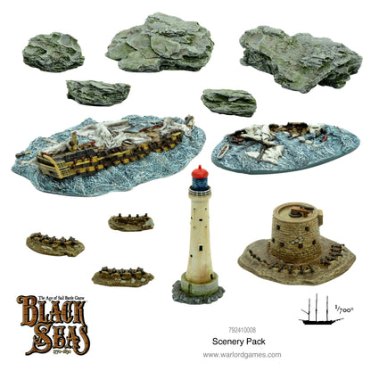 Black Seas: French Navy - scenery pack