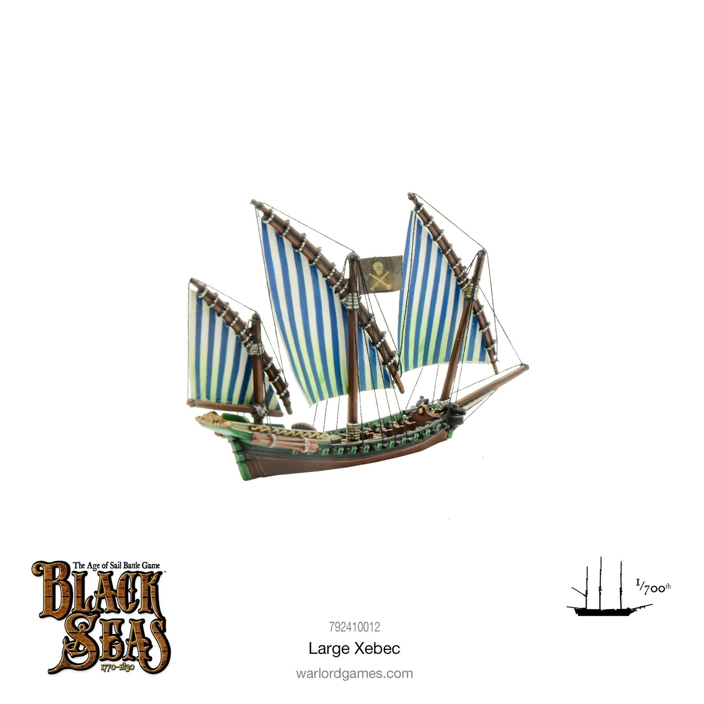 Black Seas: French Navy - Large Xebec