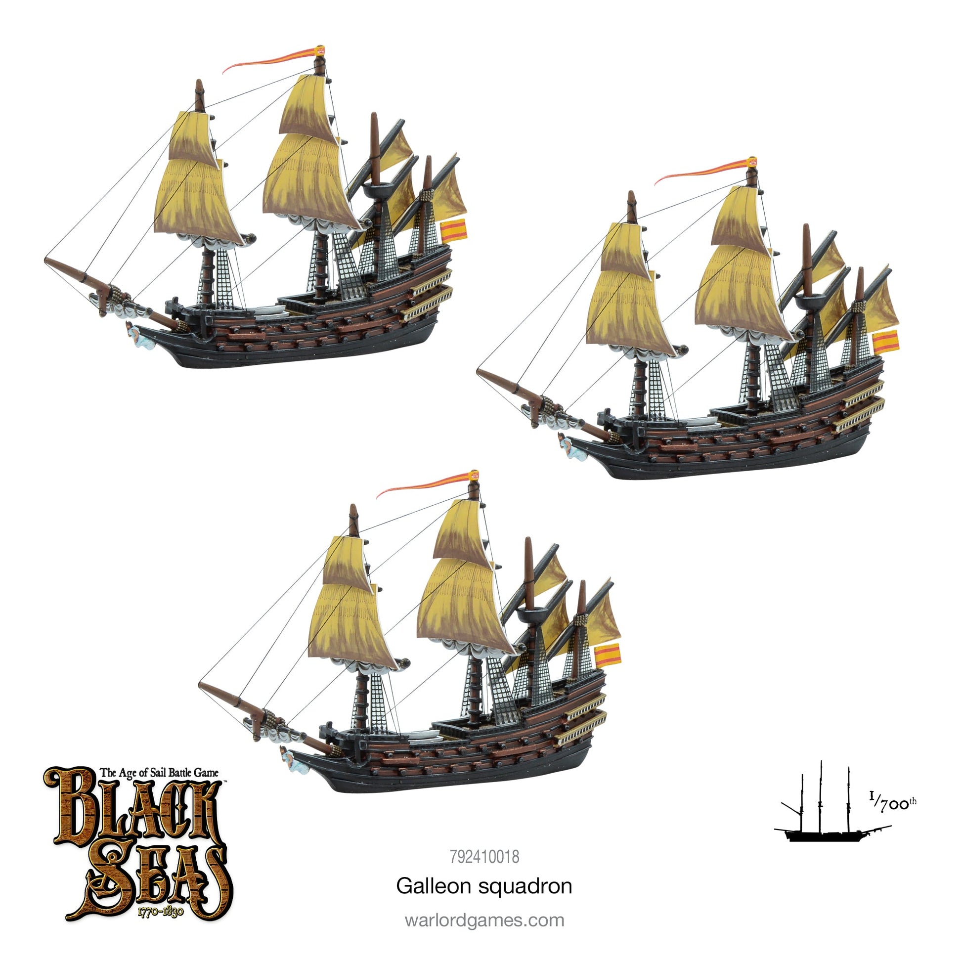 Black Seas: Royal Navy - Galleon squadron
