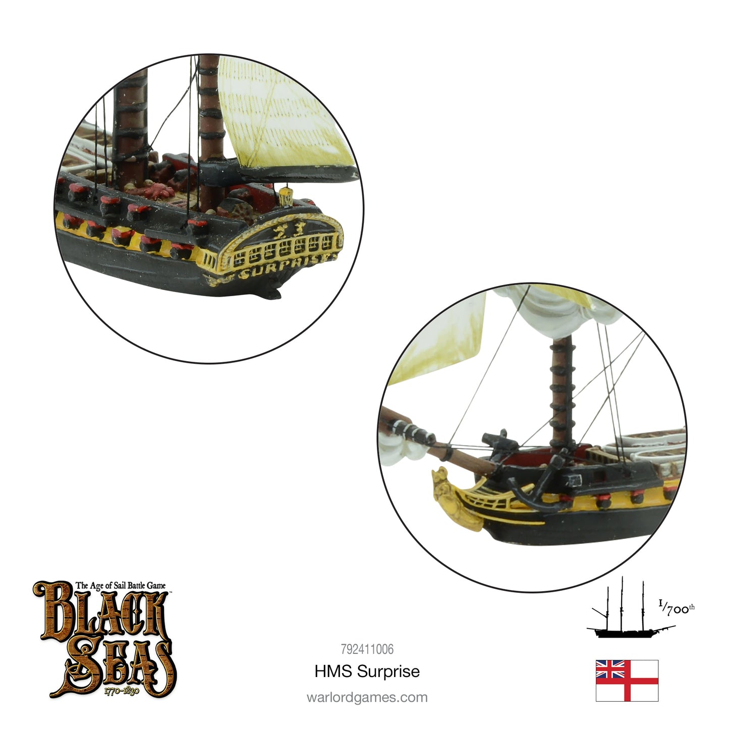 Black Seas: French Navy - HMS Surprise