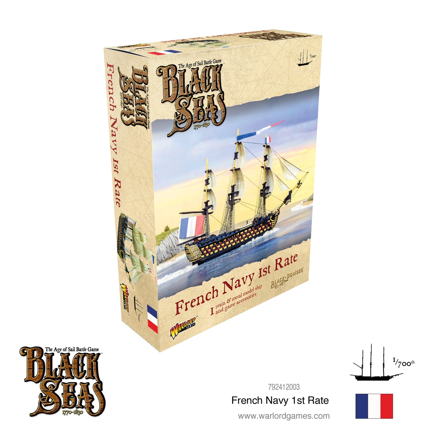 Black Seas: French Navy - French Navy 1st Rate